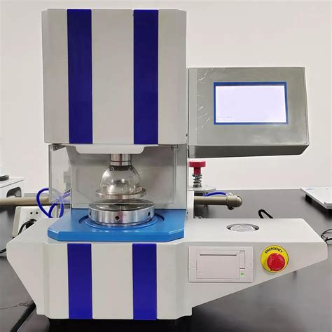 equipment for testing burst strength|burst testing machine.